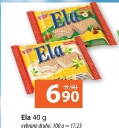 Oplatky Ela Dia Sedita