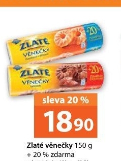 Věnečky Zlaté Opavia