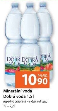 Ochucená voda Dobrá voda