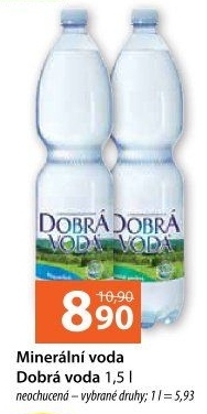 Přírodní voda Dobrá voda