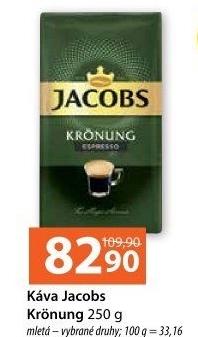 Mletá káva Jacobs Krönung