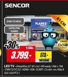 SLE 3223TCS H.265 (HEVC)SENCOR