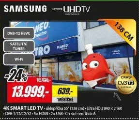 UE55NU7172 LED ULTRA HD LCD TV SAMSUNG