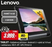 YOGA 3 8 IPS 16GB 2GB An5.1 GPSLENOVO