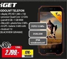 Blackview GBV4000 4,7 IPS 1GB 8GB IGET