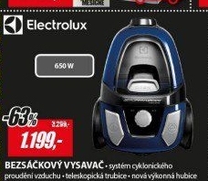 EAPC53IS VYSAVAČ BEZSÁČKOVÝELECTROLUX