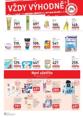 akční leták dm drogerie 5.9.2018-3.10.2018