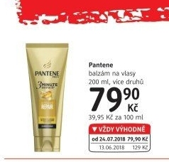 Balzám na vlasy Pantene