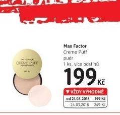 Pudr Creme Puff Max Factor