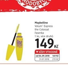 Řasenka Colossal Volum Express Maybelline