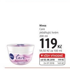 Univerzální zklidňující krém Care Nivea