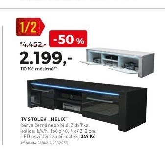 TV stolek HELIX