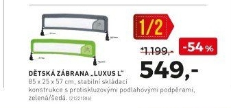Dětská zábrana LUXUS L