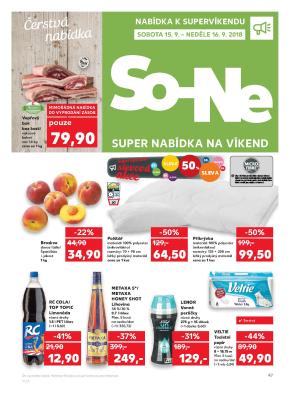 akční leták Kaufland 13.9.2018-19.9.2018