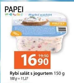 Rybí salát s jogurtem Lahůdky Papei