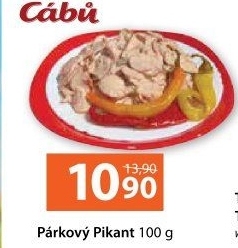 Salát párkový pikant Cabů
