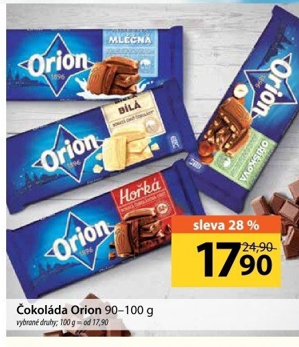 Čokoláda Orion
