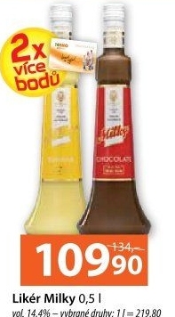Likéry Milky Metelka