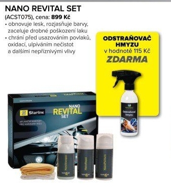 Autokosmetika Nano Revital set Starline