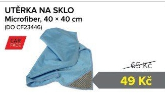 Utěrky z mikrovlákna CarFace
