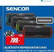 SSS 1100 GREEN BT SPEAKER SENCOR