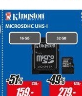 MicroSDHC 16GB UHS-I SDCSKINGSTON