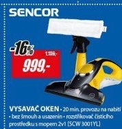 SCW 3001YL vysavač na oknaSENCOR