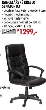 Kancelářské křeslo SENÁTOR K3