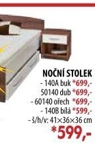 Noční stolek 140 buk