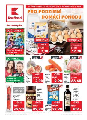 akční leták Kaufland 20.9.2018-25.9.2018