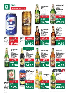 akční leták Kaufland 20.9.2018-25.9.2018