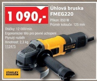 Úhlová bruska Fatmax Stanley