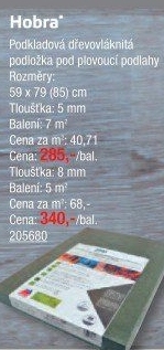 Izolační podložka Hobra Asko