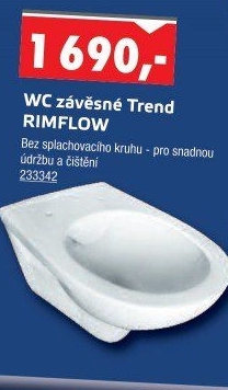 Závěsné WC