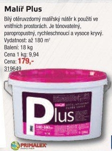 Malířský nátěr Malíř Plus
