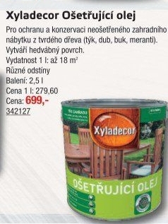 Ošetřující olej Xyladecor