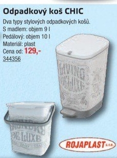 Odpadkový koš Rojalplast