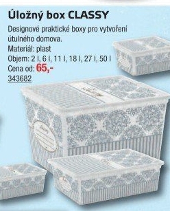 Box s víkem Rojalplast
