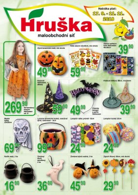 akční leták Hruška 17.9.2018-11.11.2018