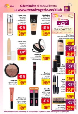 akční leták Teta drogerie 20.9.2018-29.9.2018