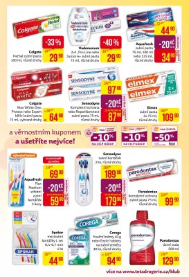 akční leták Teta drogerie 20.9.2018-29.9.2018