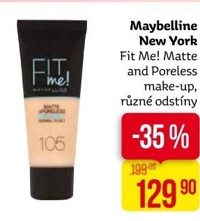 Make up Fit me! Matte + Poreless Maybelline