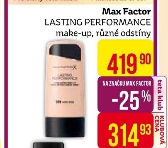 Make up Lasting Performance Max Factor
