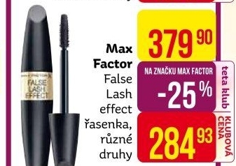 Řasenka False Lash Effect Max Factor