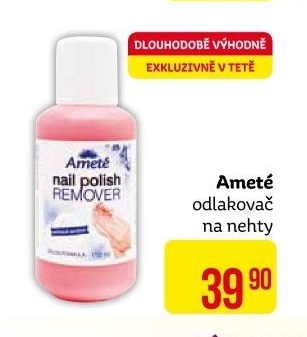 Odlakovač na nehty Ameté
