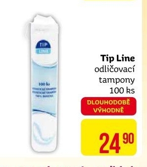 Odličovací tampony Tip Line