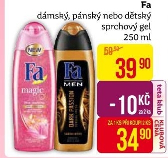 Sprchový gel Fa