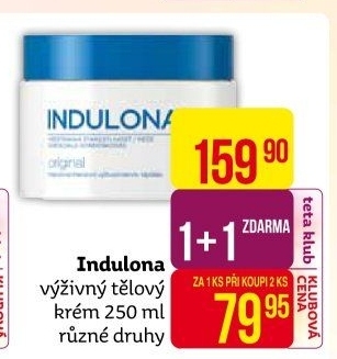 Tělový krém Indulona