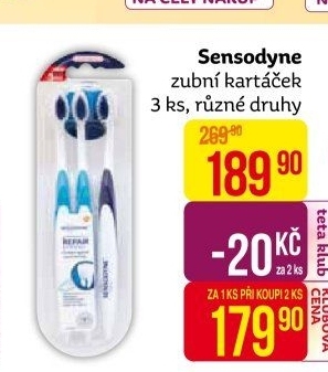Kartáček na zuby Sensodyne