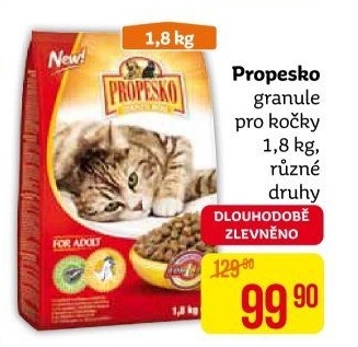 Granule pro kočky Propesko